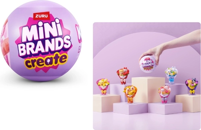 ZURU Mini Brands Create mini bouquet kawaii - 1 pezzo