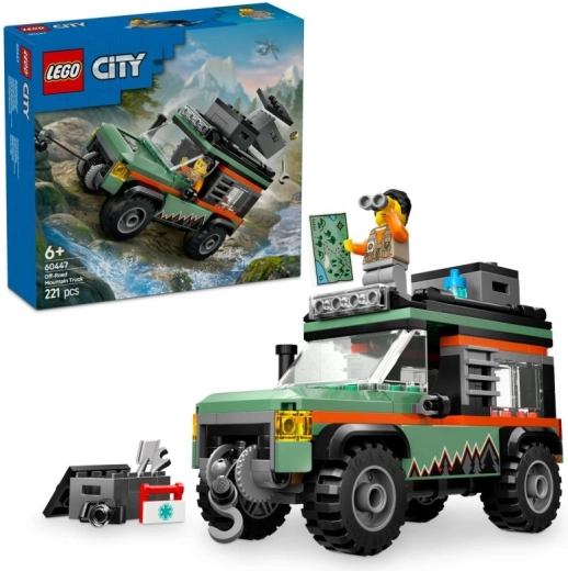 LEGO City camion fuoristrada 4x4 da montagna