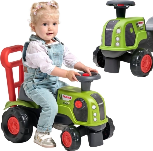 Trattore cavalcabile Falk Baby Claas Arion 470 con clacson