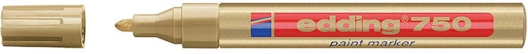 Pennarello laccato Edding 750 oro