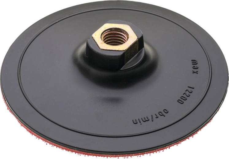 Supporto per carta abrasiva 150 mm M14 con velcro per smerigliatrice angolare