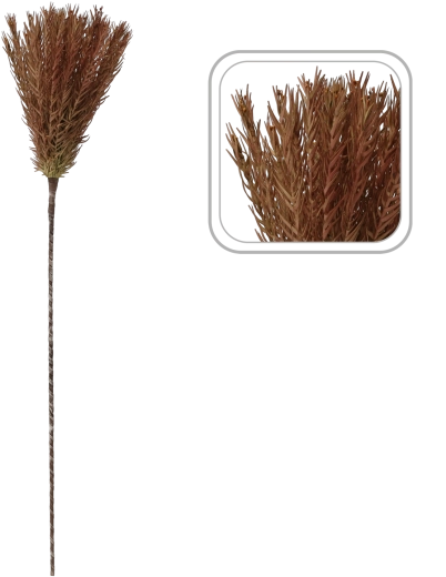 Erba decorativa 96 cm verde