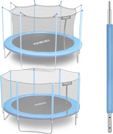 Neo-Sport parte inferiore del palo per trampolino 8–15 ft blu (per rete esterna e interna)