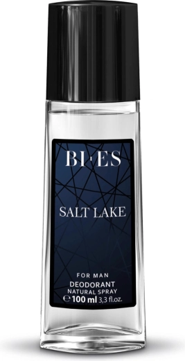 Deodorante da uomo in vetro BI-ES Salt Lake 100 ml