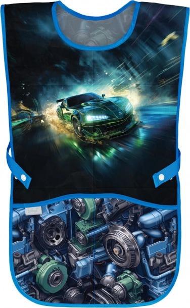 Grembiule per bambini auto da corsa BAAGL