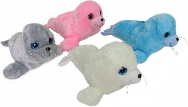 Foca di peluche 40 cm con suono