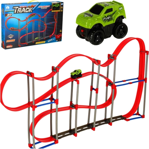 Pista automobilistica antigravitazionale 120 pezzi