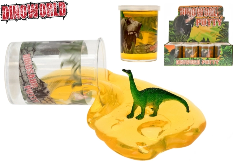 Dinoworld slime con dinosauro 7,5 cm