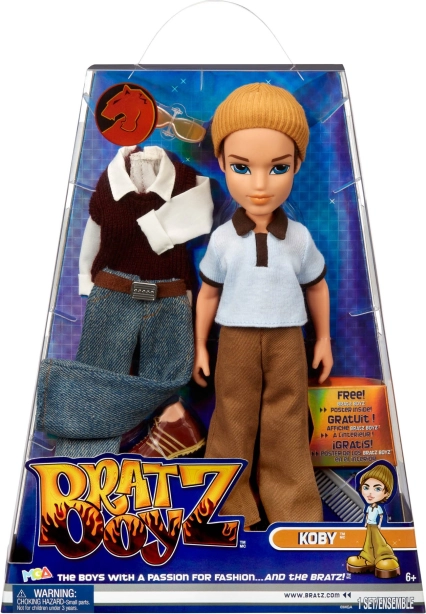 Bambola Bratz Boyz Koby serie 3