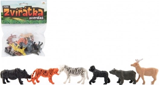 Set di Animali Safari ZOO in Plastica