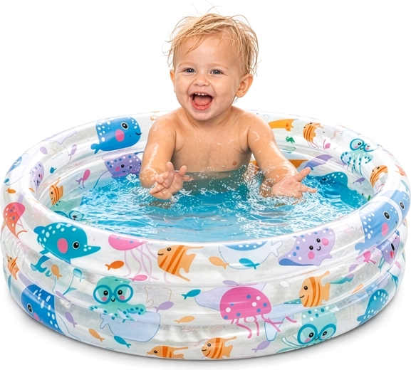 Piscina gonfiabile per bambini Intex con motivo animali marini 61 × 22 cm - 1 pezzo