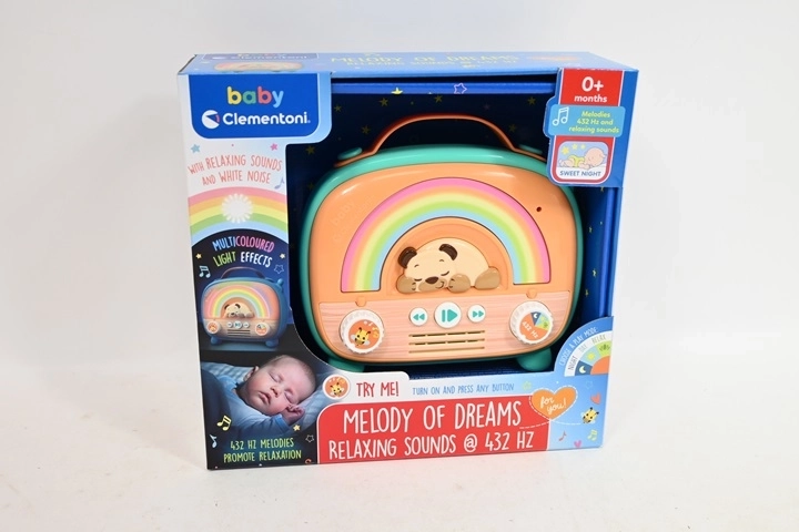 Clementoni CLE BABY radio per bambini e ninna nanna Melodie per dormire - 1 pezzo