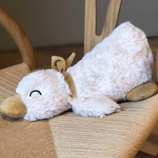 PETÚ PETÚ amico di peluche Delilah teddy bear duck off white