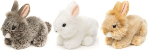 Coniglietto di peluche eco-friendly 15 cm - 1 pezzo