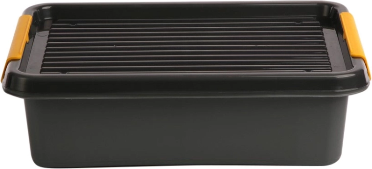 Solidstore contenitore portaoggetti con coperchio 8,5 l (39 × 29 × 11 cm)