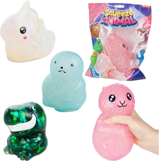 Animaletto antistress in silicone da schiacciare – 4 tipi