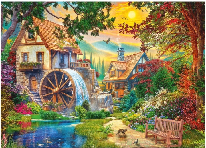 Puzzle DINO Mulino pittoresco 3000 pezzi