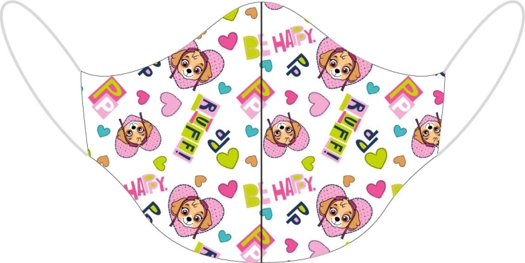 Mascherina per bambini Paw Patrol - 1 pezzo