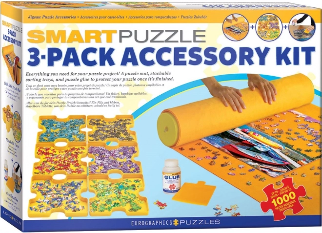 EUROGRAPHICS Set di accessori per fare puzzle 3 in 1