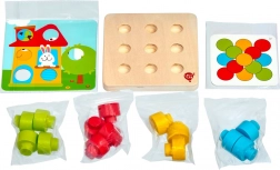 Mosaico colorato con grandi pioli LUCY & LEO