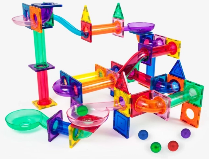 Set da costruzione magnetico Picasso pista per biglie 100 pezzi
