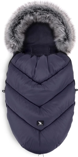 Sacco invernale per passeggino COTTONMOOSE Moose Yukon Graphite