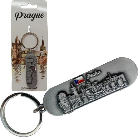 Portachiavi a forma di skateboard Sparkys