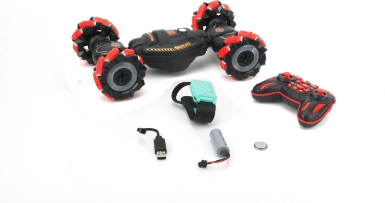 Auto stunt RC telecomandata 4×4 con luci e suoni - 1 pezzo