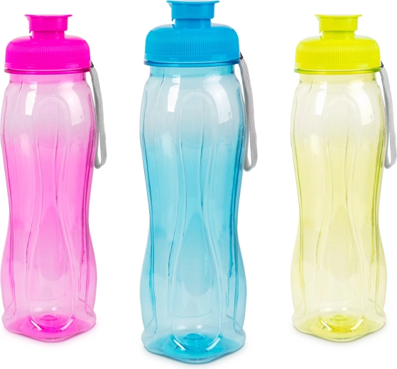 Borraccia sportiva trasparente da 750 ml - 1 pezzo