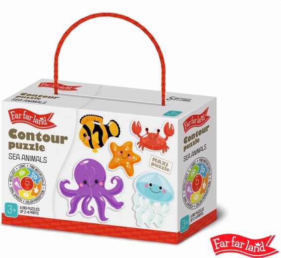 Puzzle sagomati Mare 5 immagini