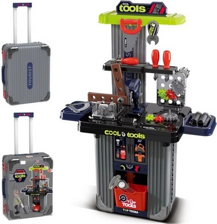 Laboratorio per bambini Madej 2 in 1 in valigetta