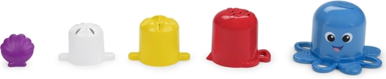 Baby Einstein Opus Stack & Stream – bicchieri impilabili e per l’acqua, set da 5 pezzi