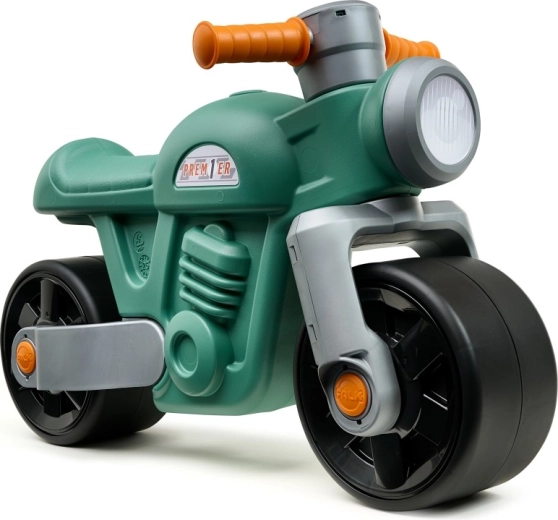 Falk cavalcabile moto Moto Premier vintage verde