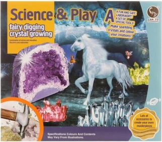 Set per la produzione di cristalli e scultura Unicorno 2 in 1