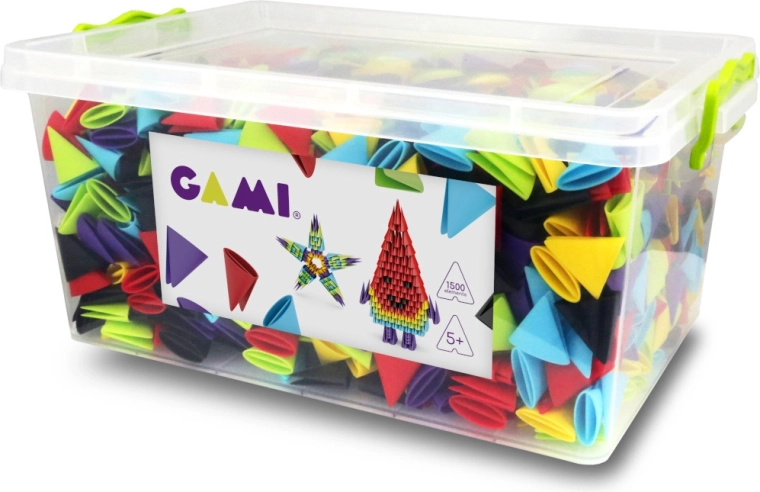 Set di costruzione MELI Gami Edu 1500 pezzi – cubi origami creativi