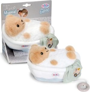 Orsetto di peluche musicale BABY born per neonati