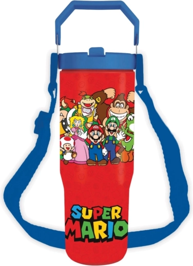 Tazza da viaggio con tracolla Super Mario
