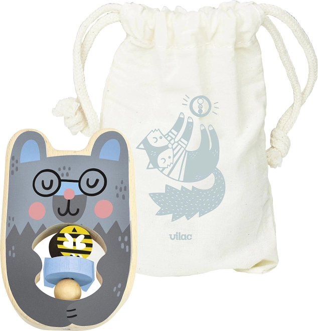 Vilac sonaglio in legno orsetto