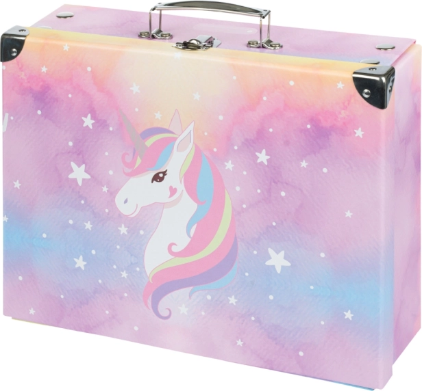 Valigetta scolastica pieghevole Rainbow Unicorn BAAGL