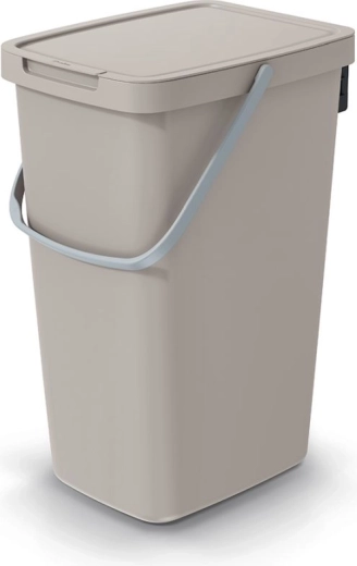 Pattumiera 20 l marrone chiaro SYSTEMA Q COLLECT