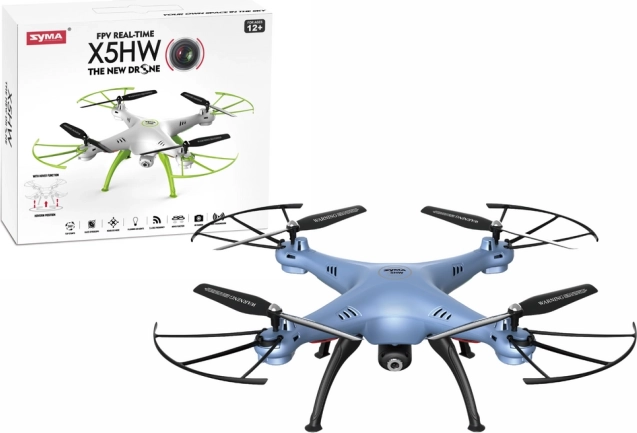 SYMA X5HW Drone radiocomandato blu
