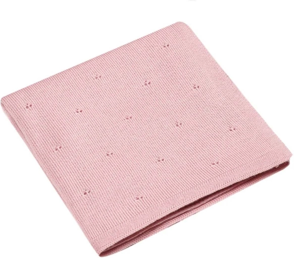 Coperta in merino NANNA Apollo Pink