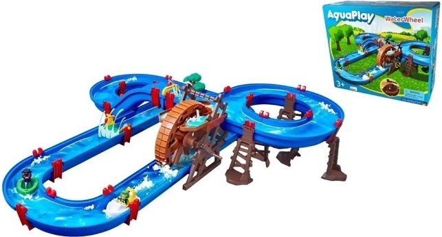 Aquaplay pista d’acqua con ruota idraulica