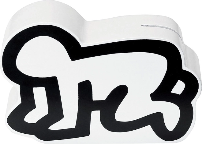 Salvadanaio in legno KEITH HARING di Vilac