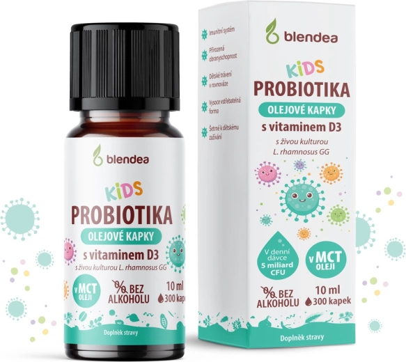 Blendea Probiotici per bambini con vitamina D3 10 ml