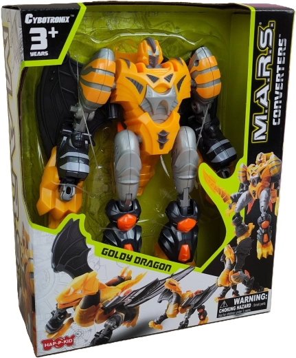 Robot trasformabile M.A.R.S Converters Goldy Dragon