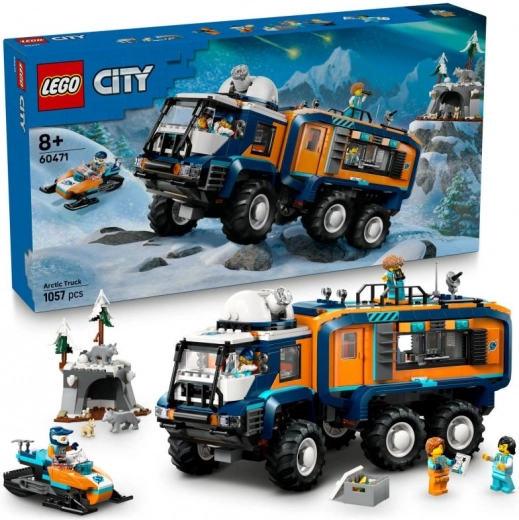 Camion con Laboratorio per Esploratori Polari LEGO City