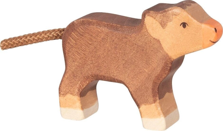 Holztiger bovino delle Highlands scozzesi (highland cattle), piccolo - 1 pezzo
