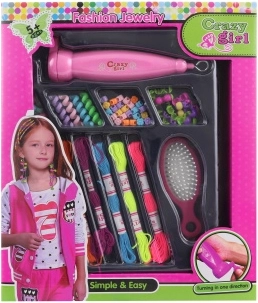 Intrecciatore manuale di perline e fili per capelli