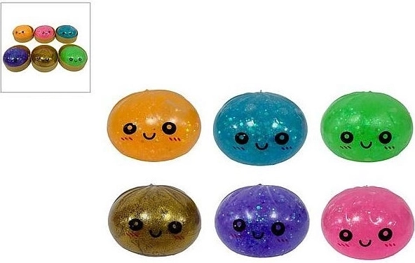 Dumpling gniotek glitterato nel cestino (sorpresa) - 1 pezzo